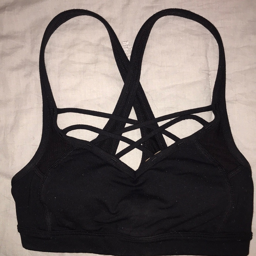 athleta criss cross sports bra